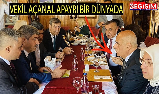 Vekil Açanal yine yaptı yapacağını!