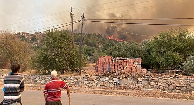 Yangın söndürme çalışmaları devam ediyor!