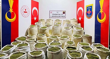 3 ton 470 kilogram kubar esrar ele geçirildi