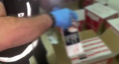 4 milyon 40 bin makaron ele geçirildi