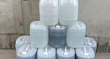 400 litre sahte alkol ele geçirildi