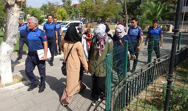 Adıyaman’da dilenen 15 şahıs yakalandı