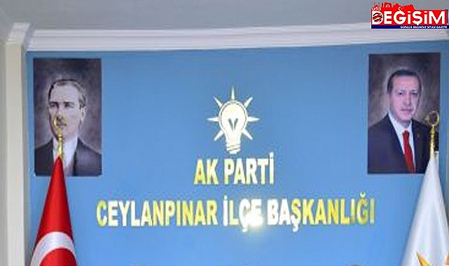 Ak Parti Ceylanpınar ilçe yönetiminden yalanlama