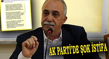 AK Parti'de şok istifa