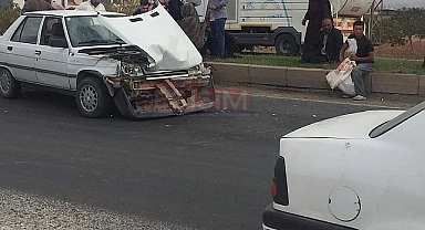 Akçakale yolu üzerinde feci kaza! 3 yaralı