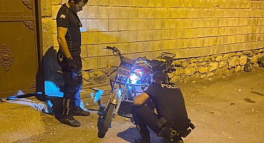 Çalıntı motosikleti Yunus polisleri buldu