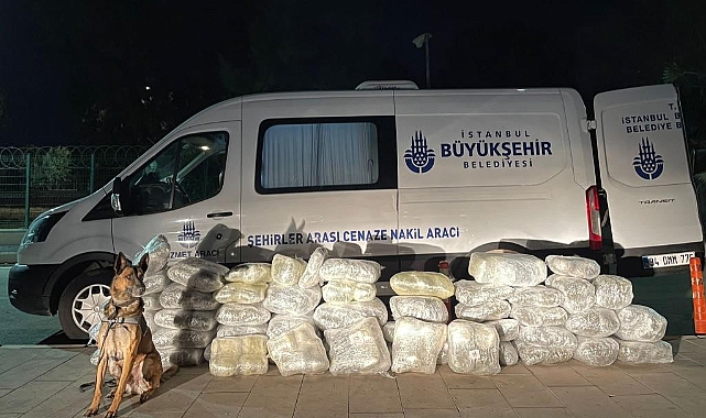 Cenaze aracında uyuşturucu sevkiyatı yapıldı