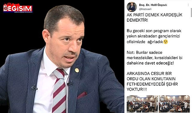 CHP'den Vekil Özşavlı'ya tepki!
