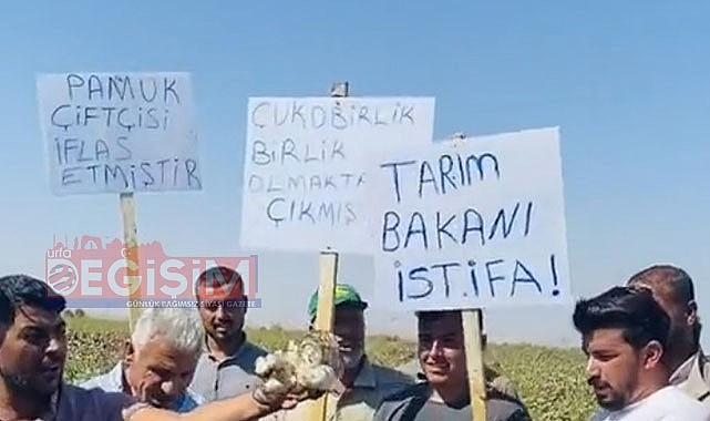 Çiftçiler bakanı istifaya davet etti