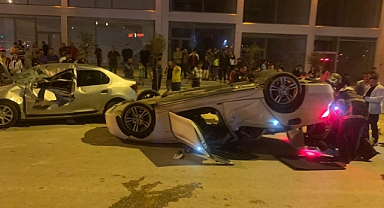 Gaziantep'te feci kaza: 3 ağır yaralı