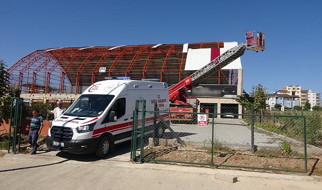 Elektrik akımına kapılan işçi hayatını kaybetti