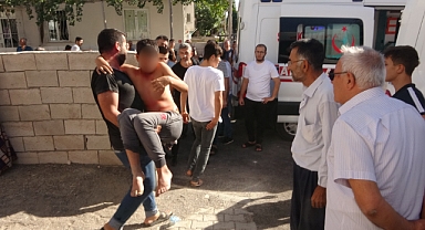 Elektrik teline dokunan çocuk ve arkadaşı yaralandı