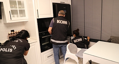 Evi kameralarla donatan suç çetesine operasyon: 5 gözaltı