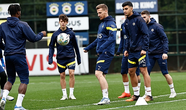 Fenerbahçe, MKE Ankaragücü maçı hazırlıklarını tamamladı