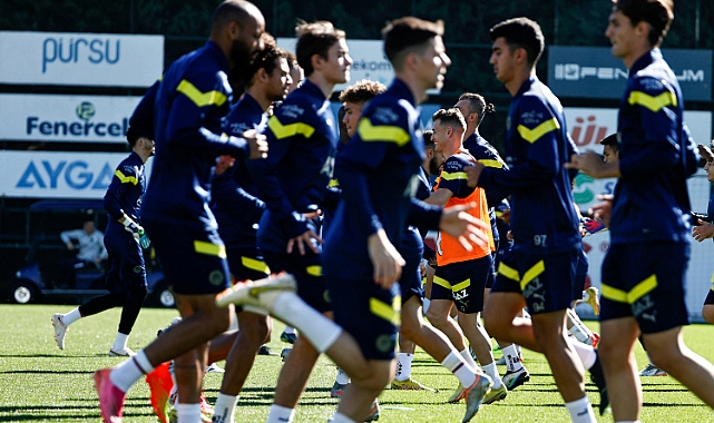 Fenerbahçe, Rennes maçı hazırlıklarını sürdürdü