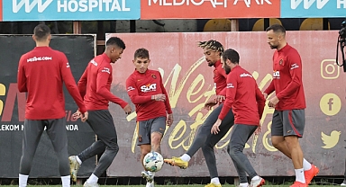 Galatasaray, Corendon Alanyaspor maçı hazırlıklarını sürdürdü