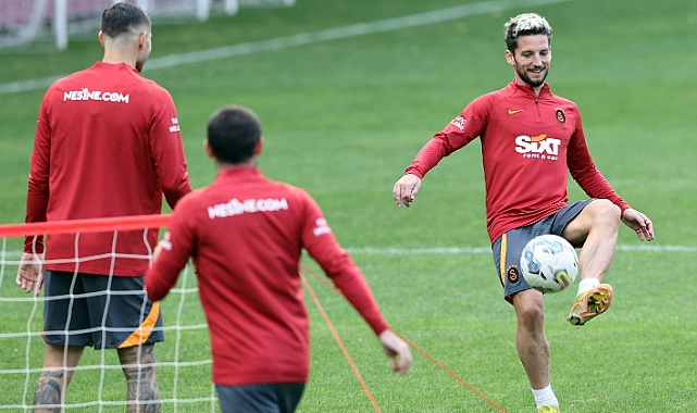 Galatasaray, Kayserispor maçı hazırlıklarına devam etti