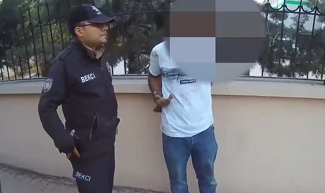 Gaziantep’te dikkat çeken hırsızı bekçiler yakaladı