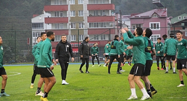 Giresunspor, Sivasspor maçı hazırlıklarını sürdürüyor