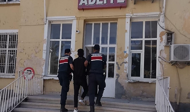 Hırsızlık yapan şahıs jandarmadan kaçamadı