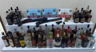 Kaçak içki ve sigara operasyonu!