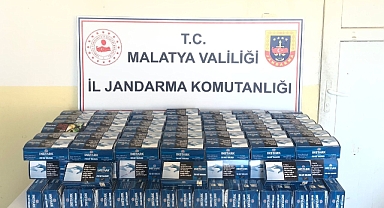 Kaçak sigaralar jandarma tarafından ele geçirildi