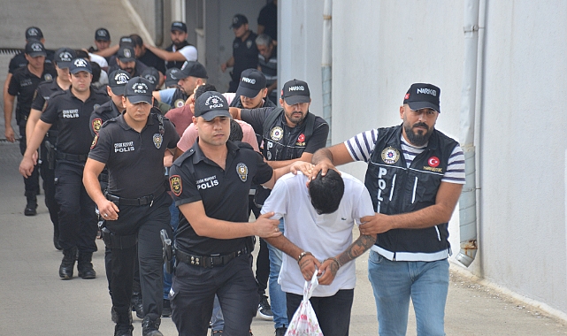 Kökünü Kurutma Operasyonu'nda 132 torbacı tutuklandı