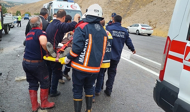 Malatya’da feci kaza: 1 ölü, 4 yaralı