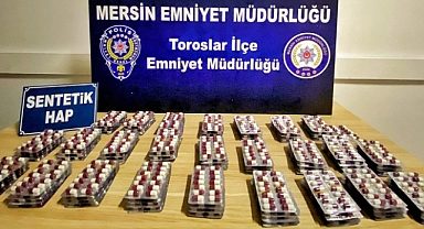 Mersin'de bin 418 ecza maddesi ele geçirildi