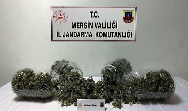 Mersin'de uyuşturucu operasyonu: 2 gözaltı