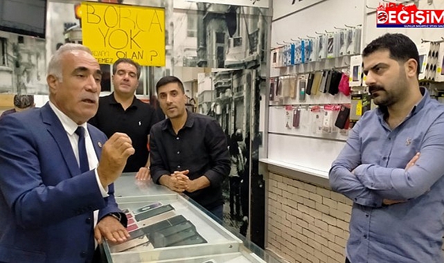 Milletvekili Aydınlık, esnafın anlattıklarını duyunca şok oldu!