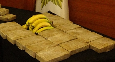 Muz konteynerinde kokain ele geçirildi