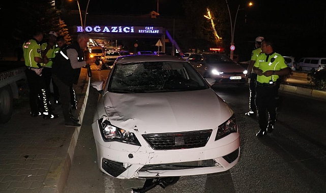 Otomobil elektrikli scooter’a çarptı:1 ölü