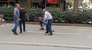 Para çalan hırsızı vatandaşlar yakaladı