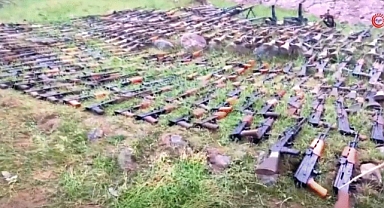 PKK’ya büyük darbe: 6 ayda bin silah ele geçirildi