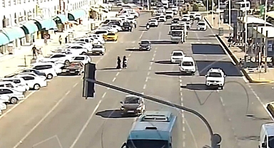Şanlıurfa'da kaza anları kameraya yansıdı