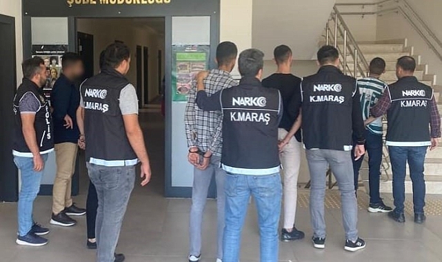 Sentetik ecza hapı operasyonunda 5 tutuklama