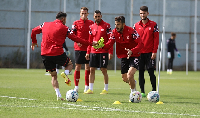 Sivasspor, Başakşehir maçına hazırlanıyor