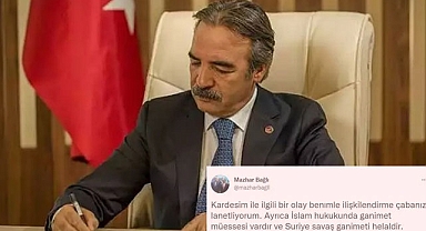 Urfalı vekil tüyü bitmemiş yetimin hakkına "ganimet müessesi" dedi!