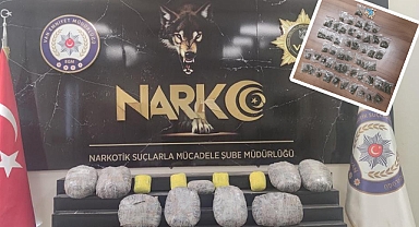 Van’da 30 kilogram uyuşturucu ele geçirildi