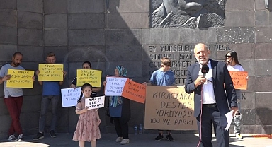 Yükselen ev kiralarına tepki gösterdiler