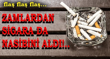 Zamlardan sigarada nasibini aldı