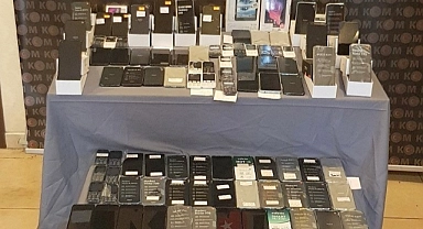 175 adet gümrük kaçağı cep telefonu ele geçirildi