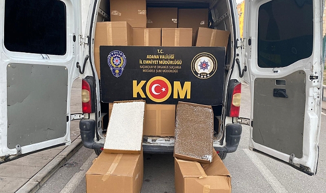 31 milyon doldurulmuş sigara ve 8 milyon makaron ele geçirildi