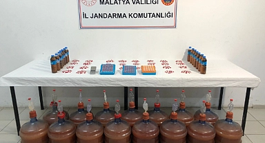 292 litre sahte içki ele geçirildi!