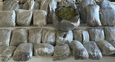 33 kilo uyuşturucu ele geçirildi!