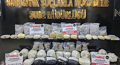 44 kilo uyuşturucu ele geçirildi! 8 tutuklama