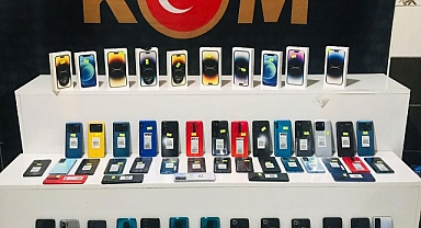 75 kaçak telefon ele geçirildi
