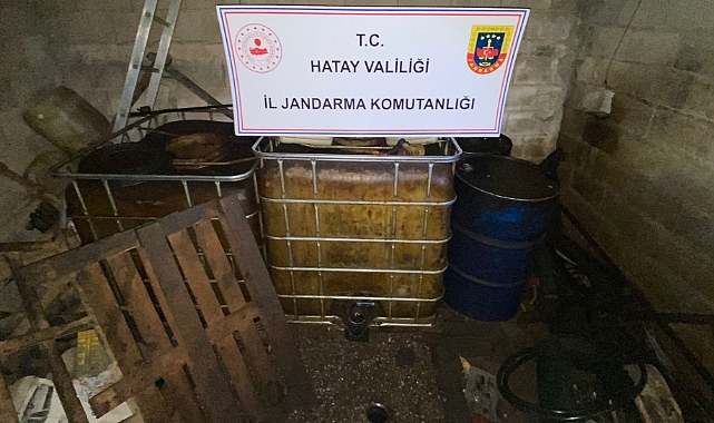 8 bin 500 litre kaçak akaryakıt ele geçirildi