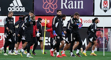 Beşiktaş'ta çalışmalar devam etti